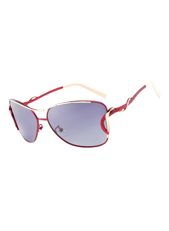 Women's UV400 Polarized Square Frame Sunglasses - Lens Size: 61 mm - Image 1
