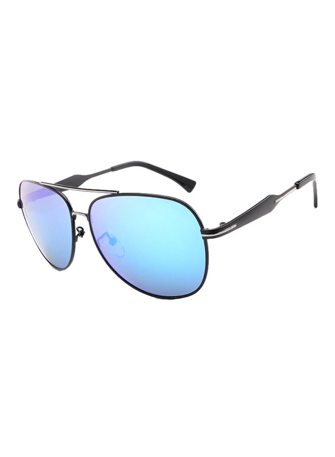 Men's Polarized Aviator Sunglasses - Lens Size: 60 mm - Image 1