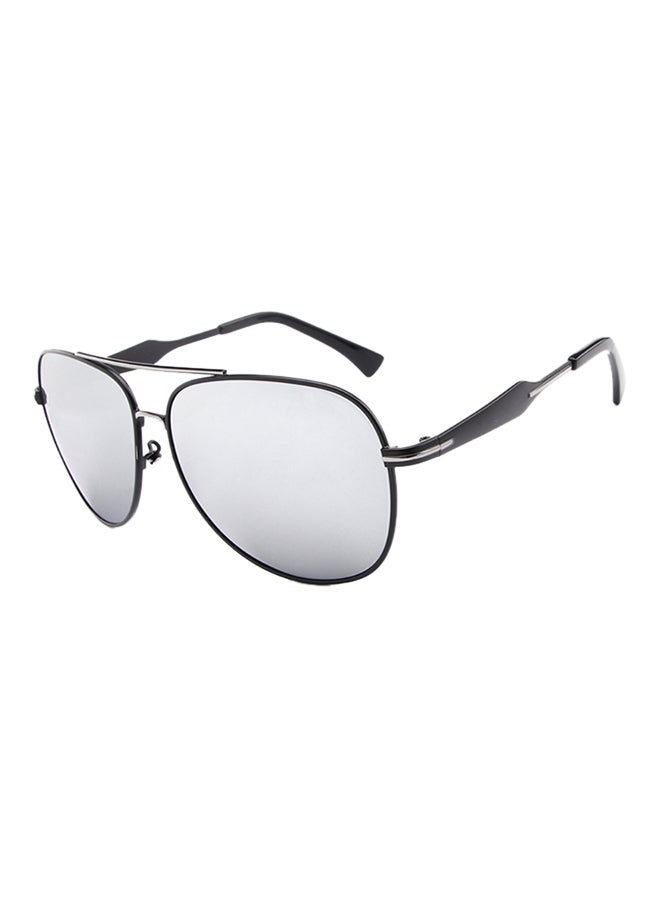 Men's Polarized Aviator Sunglasses - Lens Size: 60 mm - Image 1