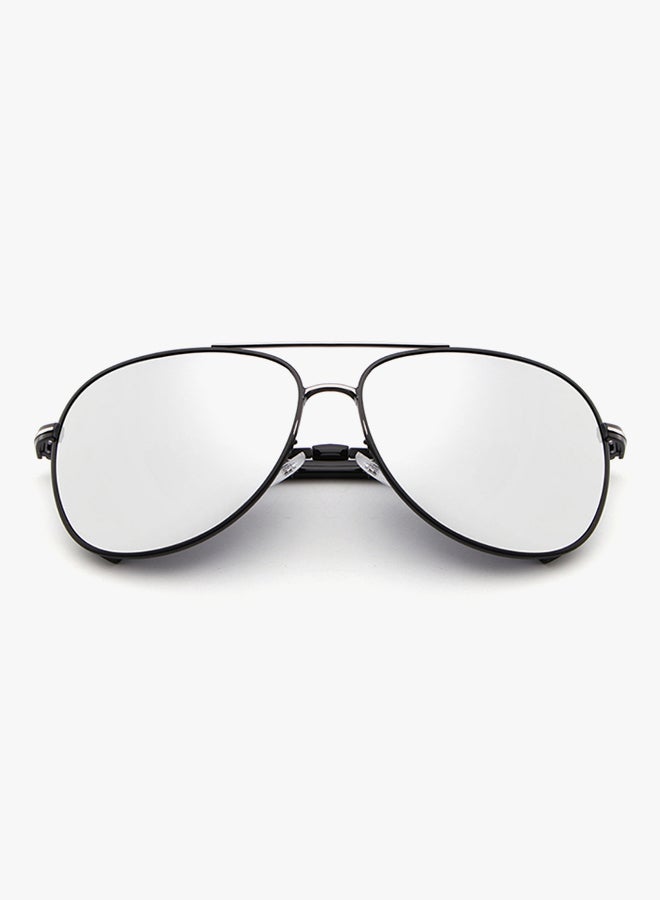 Men's Polarized Aviator Sunglasses - Lens Size: 60 mm - Image 2