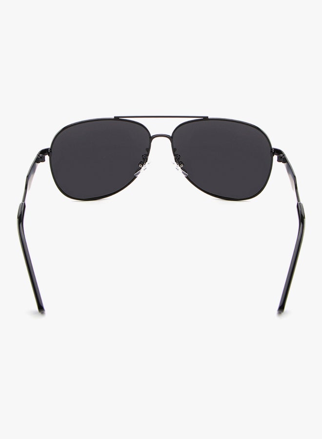 Men's Polarized Aviator Sunglasses - Lens Size: 60 mm - Image 3