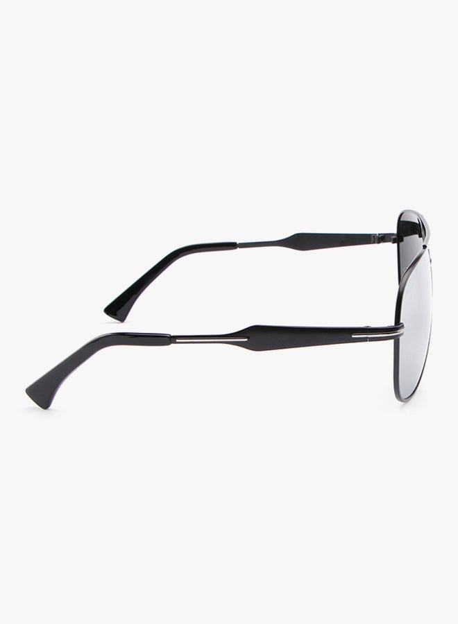 Men's Polarized Aviator Sunglasses - Lens Size: 60 mm - Image 4
