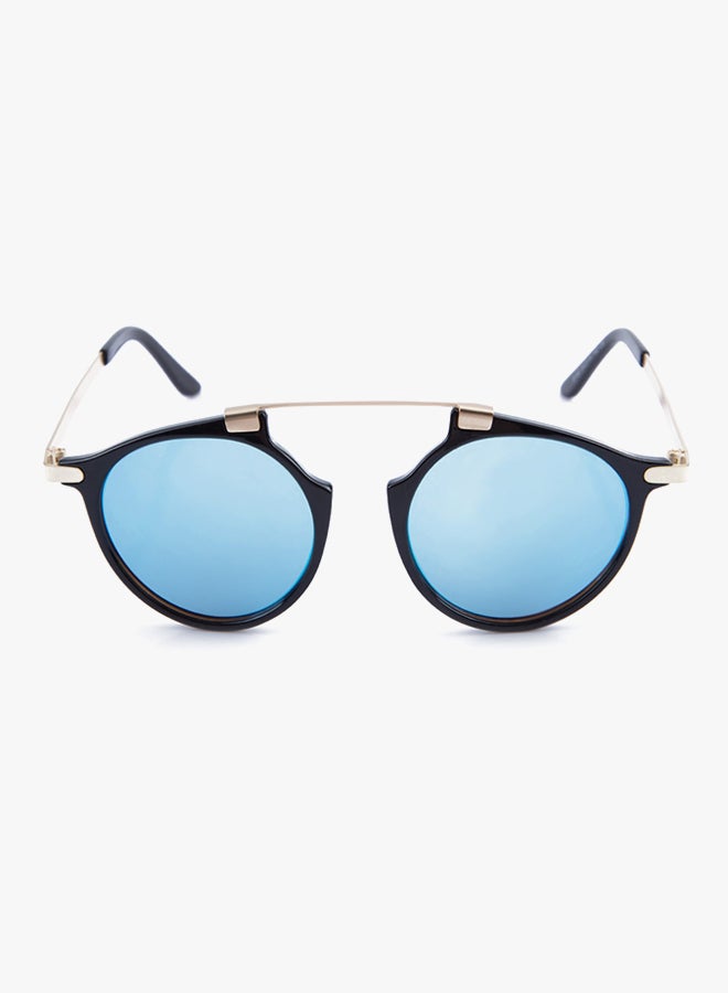 Full Rim Round Frame Sunglasses - Lens Size: 47 mm - Image 2