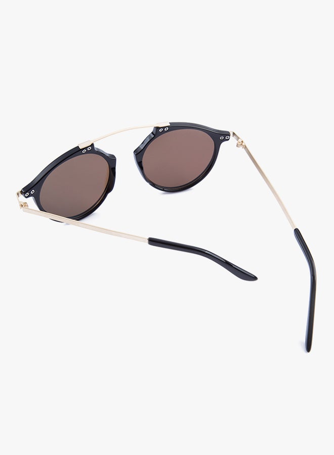 Full Rim Round Frame Sunglasses - Lens Size: 47 mm - Image 5