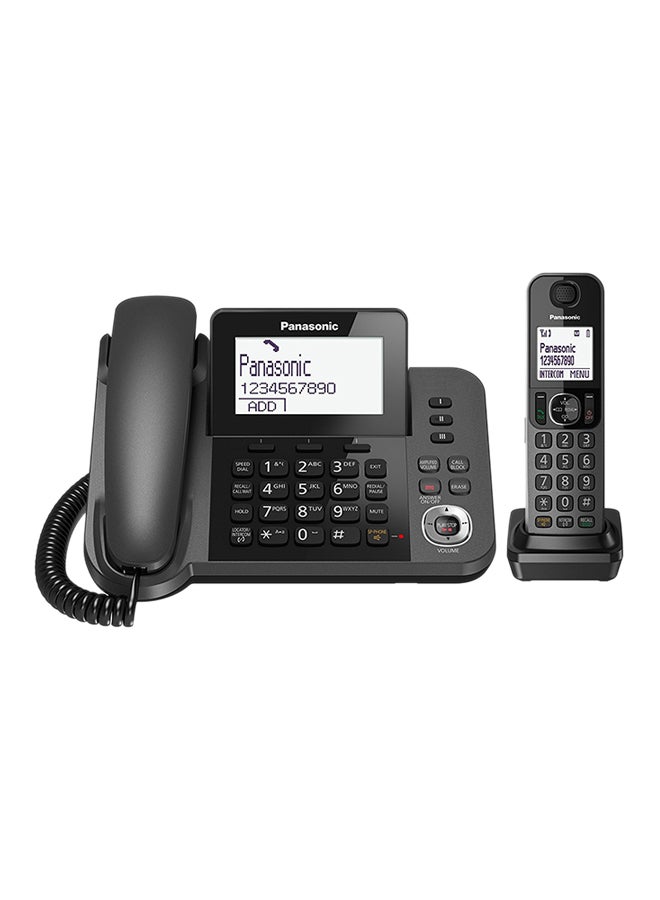 Panasonic - Digital Cordless Telephone Black - Image 1