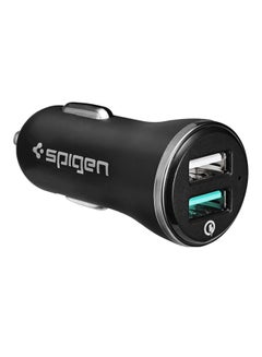 Spigen Quick Charge 3.0 Car Charger Black  - Image 1