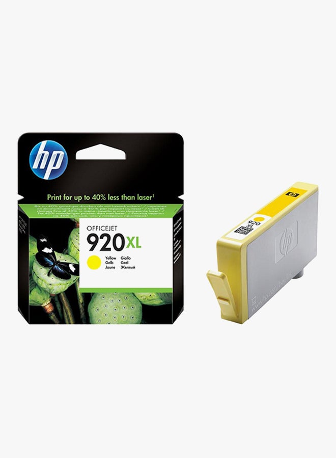 HP 920XL Officejet Ink Cartridge Yellow  - Image 2