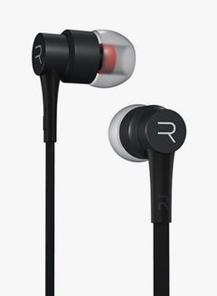 REMAX Stereo In-Ear Wired Earphone With Microphone, For Tablet And Smartphone Black  - Image 2