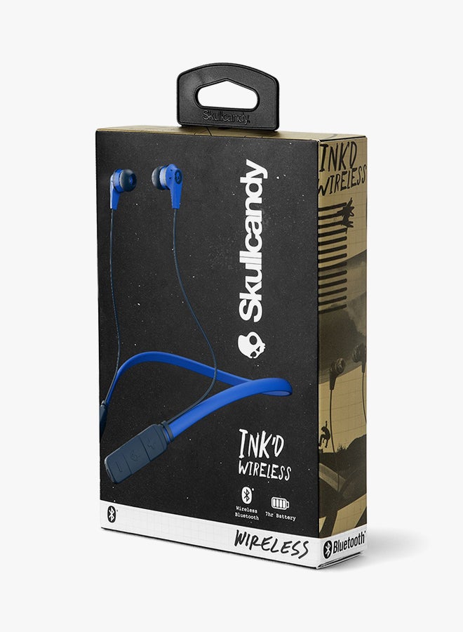 Wireless In-Ear Bluetooth Headphone Blue/Black