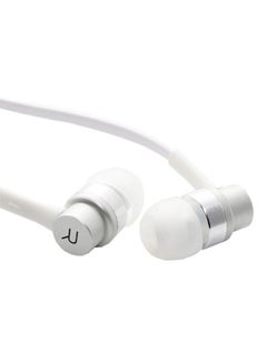 REMAX Stereo In-Ear Wired Earphone With Microphone, For Tablet And Smartphone White  - Image 1