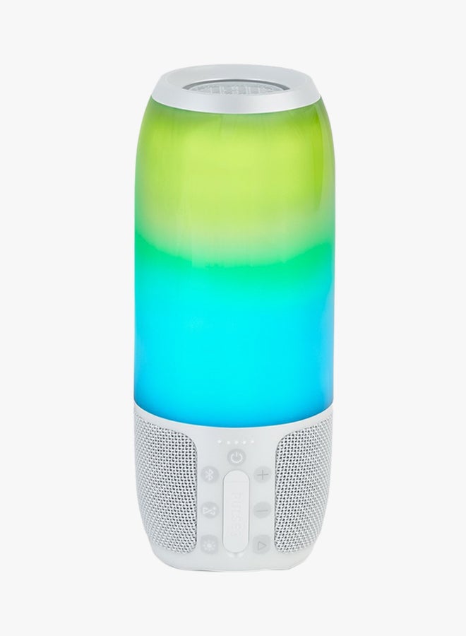 JBL - Pulse 3 Bluetooth Speaker White - Image 1
