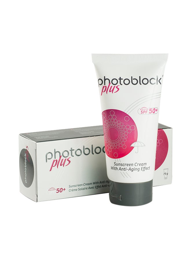 Derma Photoblock Plus SPF Sunscreen With Anti Aging Effect 75grams