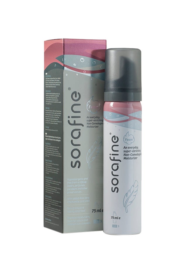 Derma - Sorafine Foam Light Intense Moisturiser 75ml - Image 1