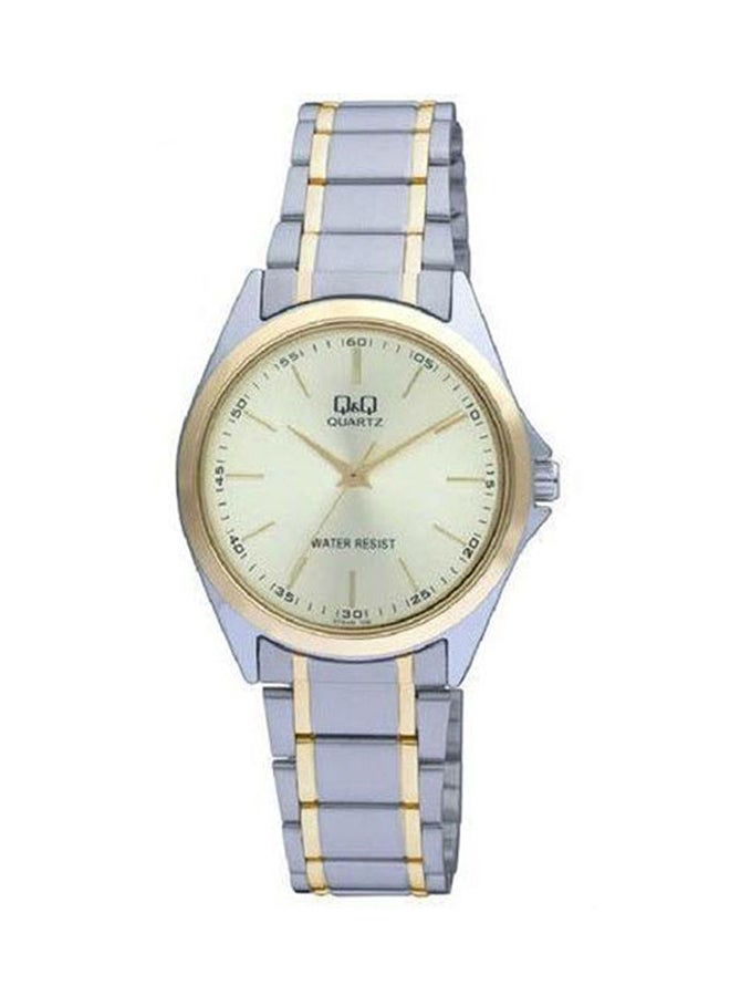 Q&Q Men's Stainless Steel Analog Quartz Watch Q118-400Y - Image 1