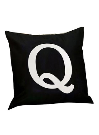 LED Light Up Letter Print Throw Pillow Cover Black 45x45cm - v1519558115/N13320977A_1