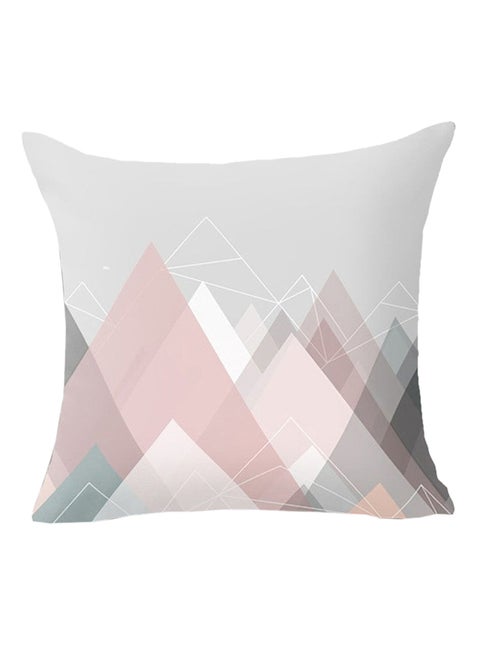 Graphic Geometric Pattern Throw Pillow Case Cushion Cover Multicolour 45 x 45cm