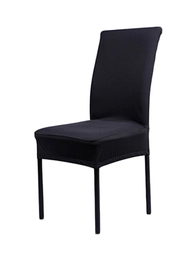 Bluelans Stretch Banquet Chair Cover Black 