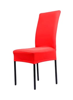 Bluelans Stretch Banquet Chair Cover Red/Black 