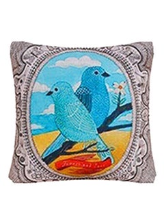 Bluelans Decorative Xmas Theme Throw Pillow Cover Multicolour 45x45cm 