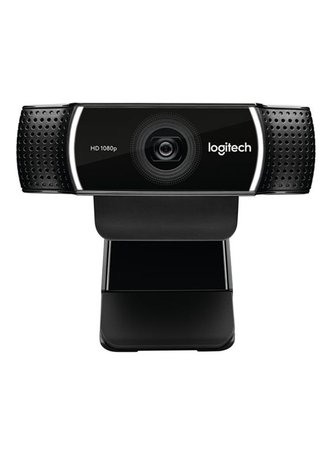 Logitech - C922 Pro Stream Webcam Black - Image 1