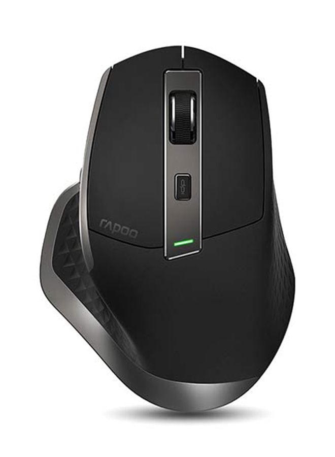 Rapoo - MT750 Bluetooth Multi Mode Mouse Black - Image 1