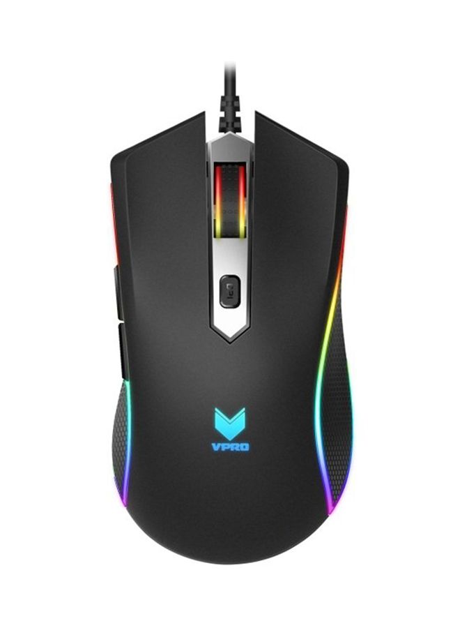 Rapoo V280 Optical Gaming Mouse Black - Image 1