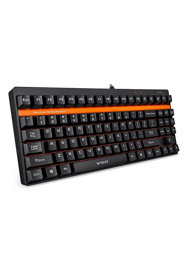 Rapoo V500 Pro Backlit Mechanical Gaming Keyboard Black - Image 2