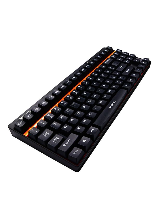 Rapoo V500 Pro Backlit Mechanical Gaming Keyboard Black - Image 3