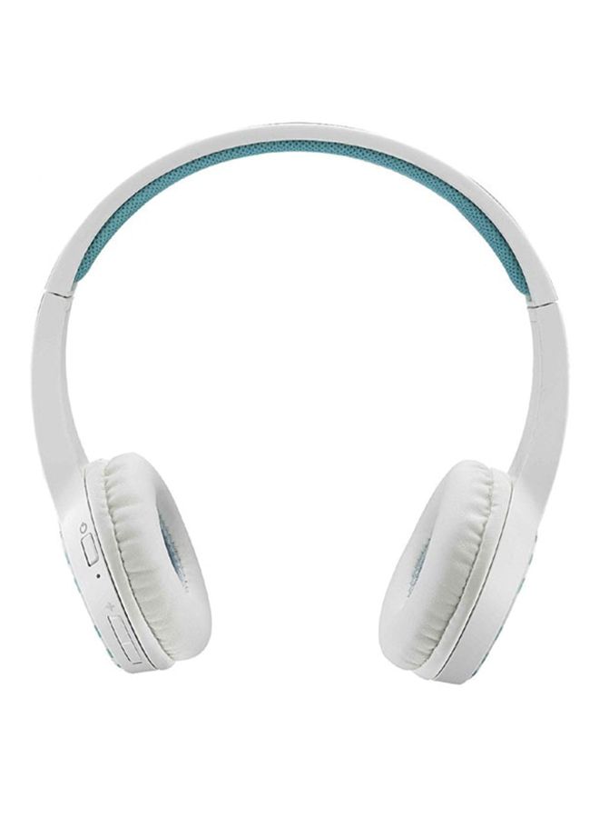 رابو سماعة بلوتوث ذات أشكال متعددة توضع على الأذن أبيض/أزرق - Image 2