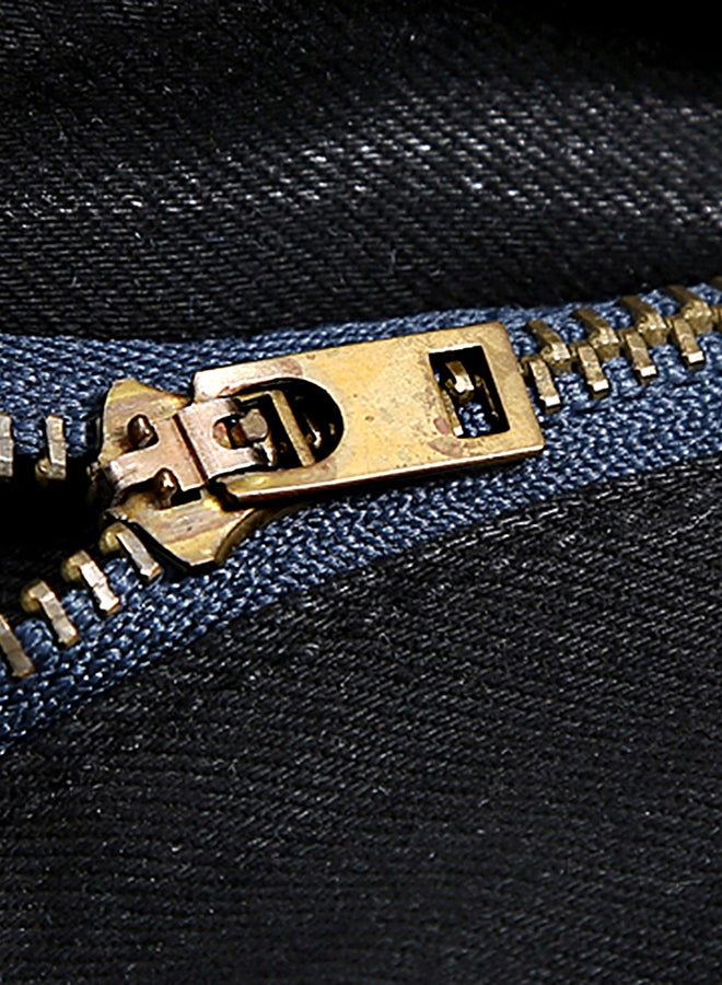 Generic - Straight Slim Fit Jeans Black - Image 1