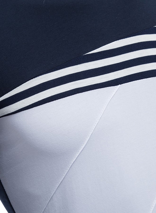 Long Sleeve T-Shirt Blue/White  - Image 5