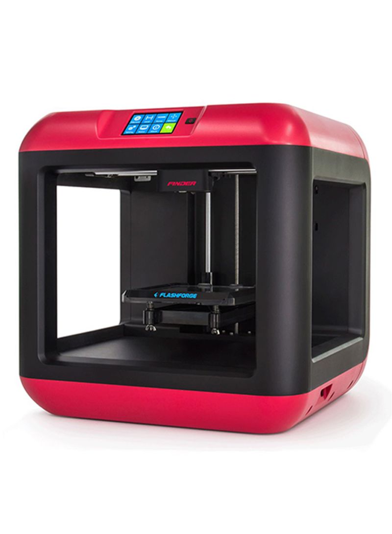 فلاش فورج طابعة فايندر ثلاثية الأبعاد أحمر - Image 2