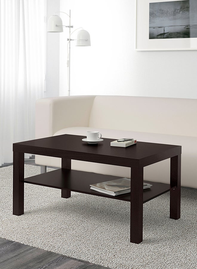 Lack Coffee Table Black 55x45x55cm - Image 1