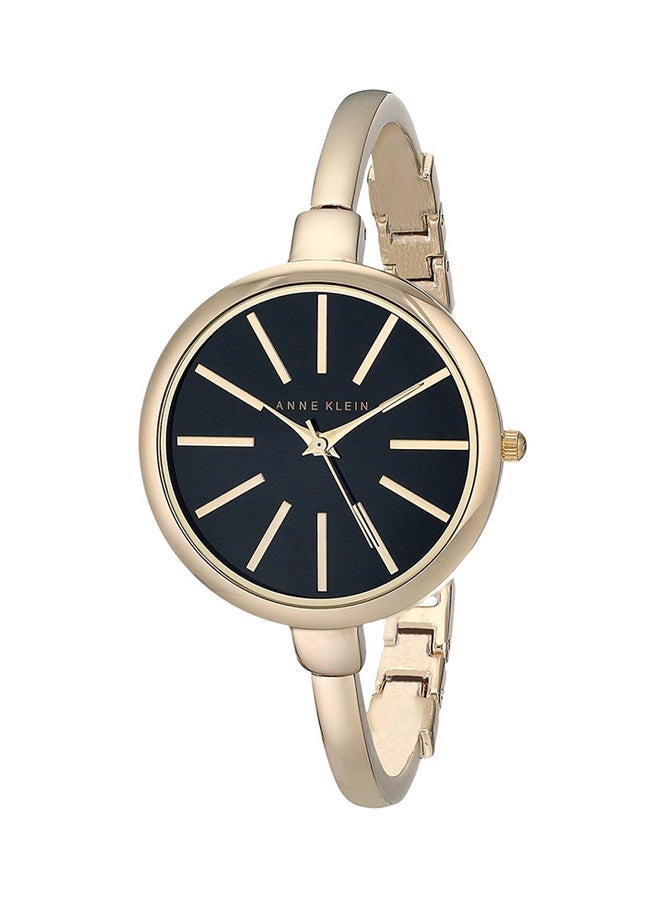 ANNE KLEIN women Stainless Steel Analog Watch AK/1470GBST With 3 Bracelet  - Image 2