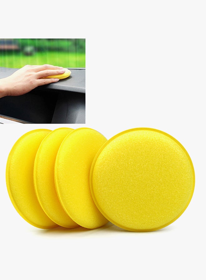 مجموعة من 12 قطعة إسفنجة شمع سيارة لا تسبب خدشاً - Image 4