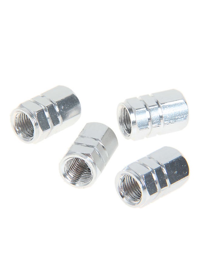 Generic - 4-Piece Car Tyre Valve Stem Cap - Image 1