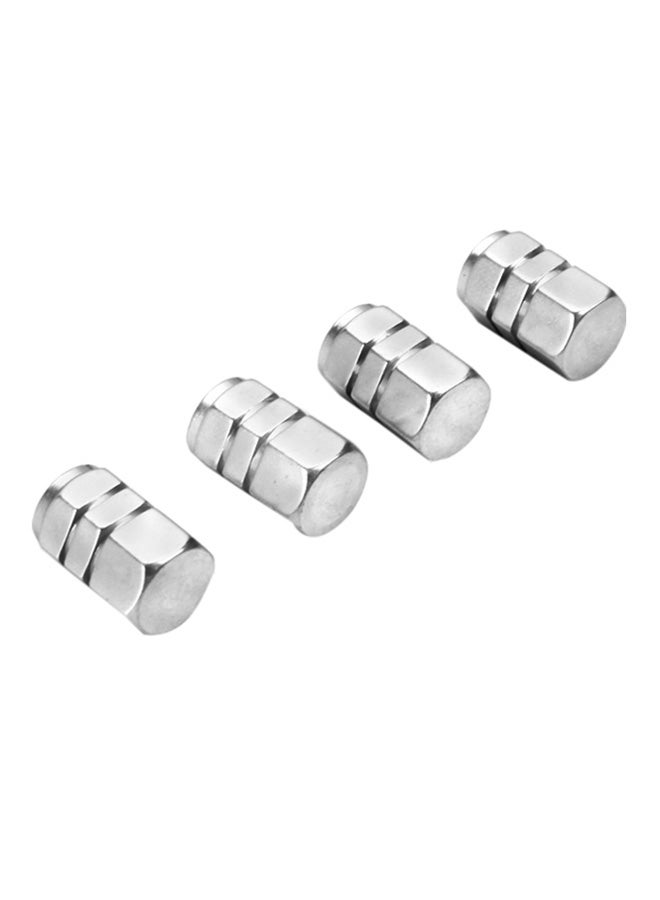 Generic 4-Piece Dust Proof Car Tyre Valve Stem Cap  - Image 3