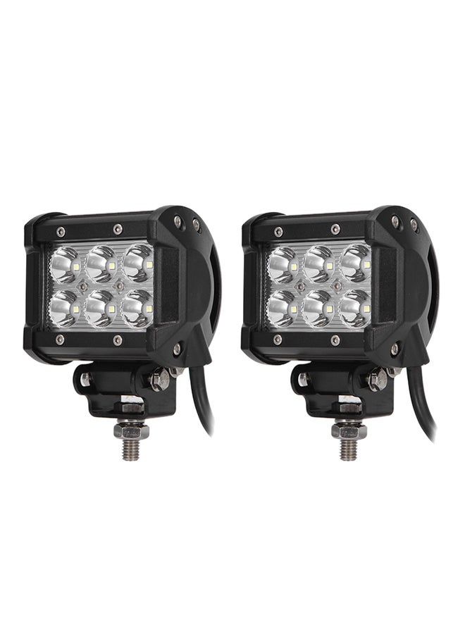 Generic 2-Piece Car LED Top Bar Spot Beam Driving Lamp  - Image 1