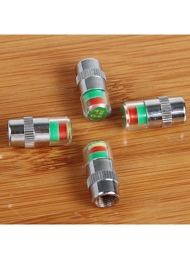 Generic 4-Piece Tyre Pressure Monitoring System Valve Cap  - Image 2