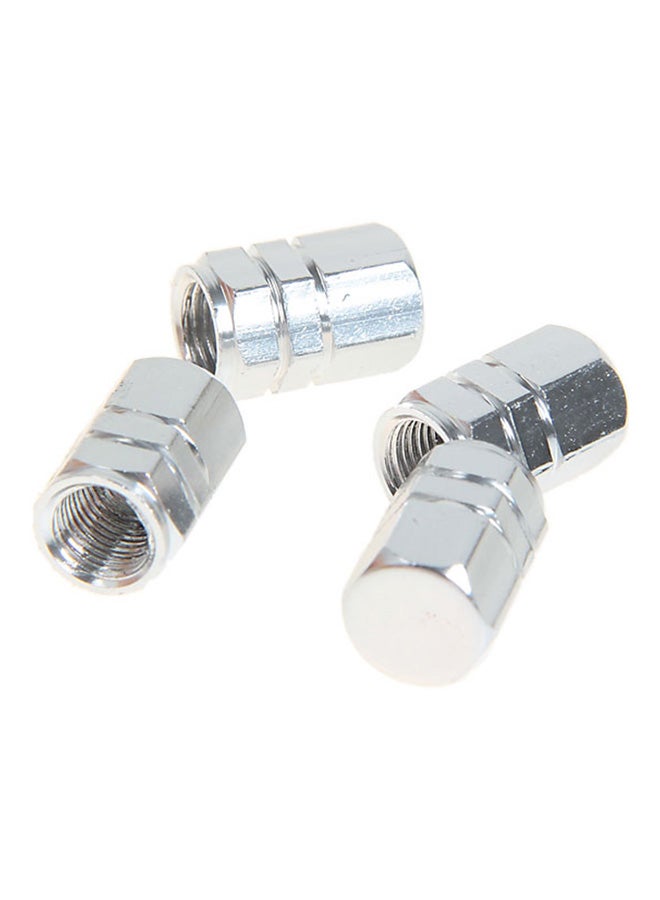 Generic - 4-Piece Car Tyre Valve Stem Cap - Image 1