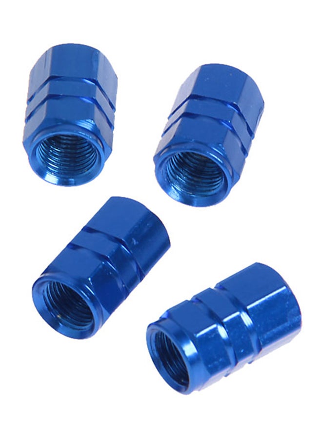 Generic 4-Piece Dust Proof Car Tyre Valve Stem Cap  - Image 1