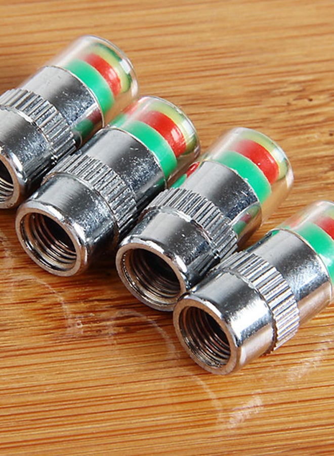 Generic 4-Piece Tyre Pressure Monitoring System Valve Cap  - Image 3