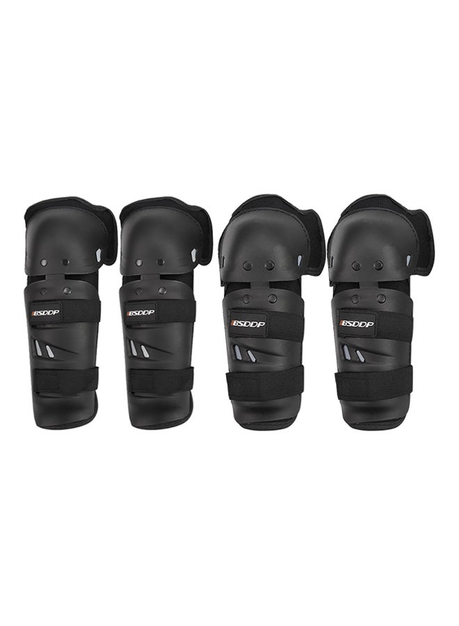 Generic 4-Piece Motorcycle Riding Elbow Knee Pads Kit | Best Price UAE ...