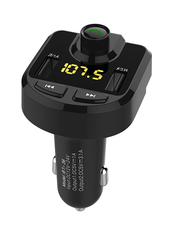 مشغل MP3/جهاز إرسال إف إم للسيارة بتقنية بلوتوث - Image 1