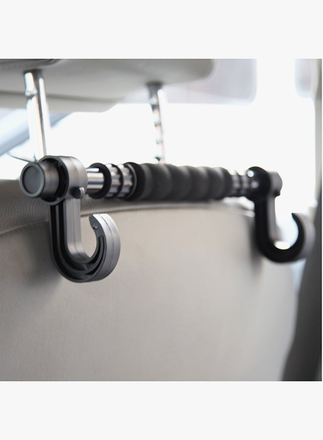 مشبك تعليق خطافي مزدوج متعدد الأغراض يُثبّت بمقعد السيارة الخلفي - Image 3