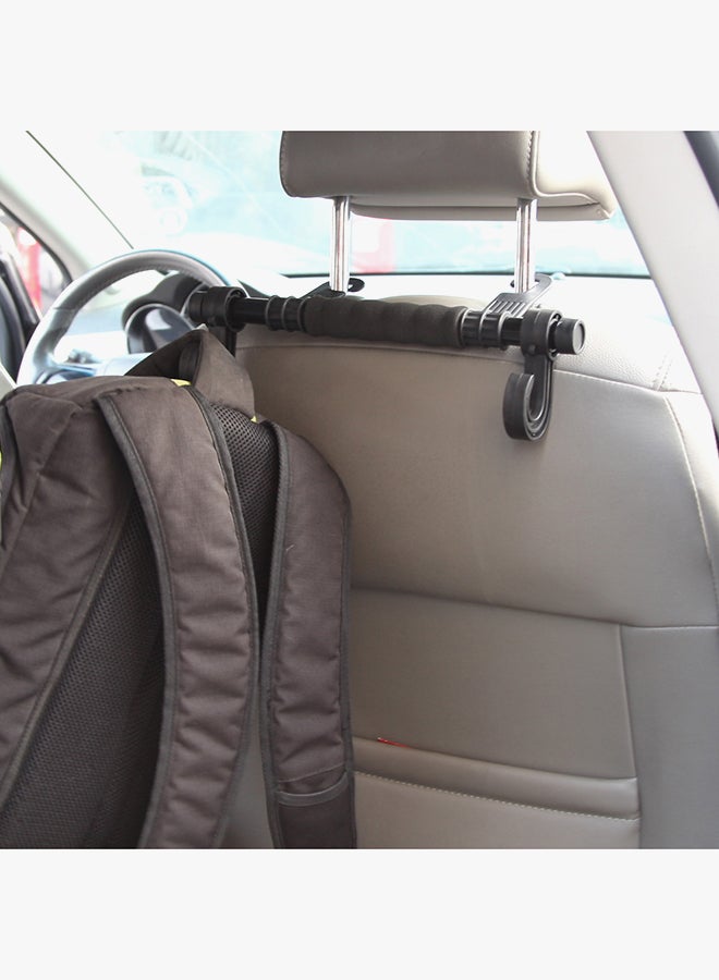 مشبك تعليق خطافي مزدوج متعدد الأغراض يُثبّت بمقعد السيارة الخلفي - Image 5