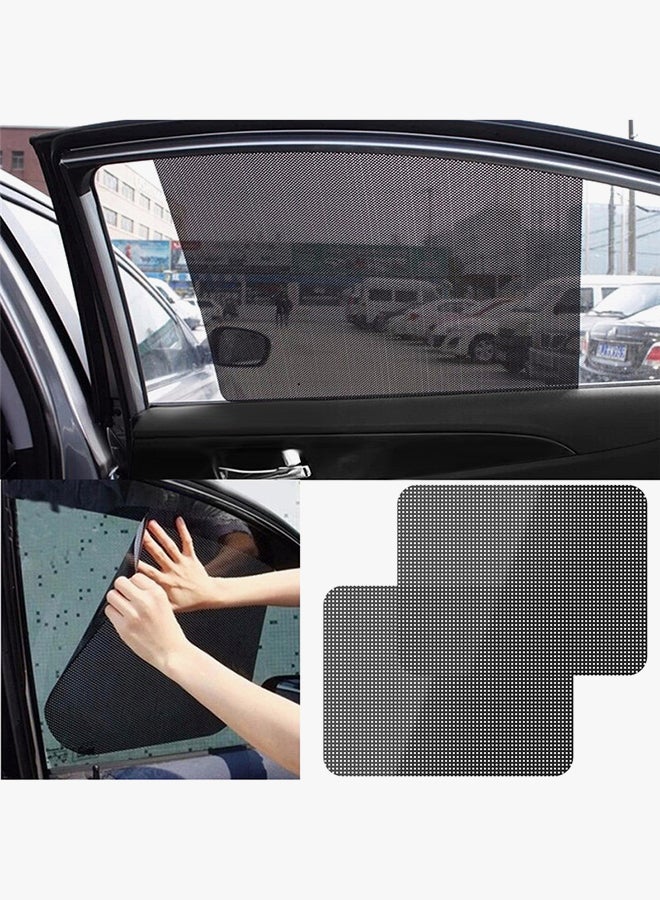 2-Piece Car Rear Window Sunshade Cover - Image 2
