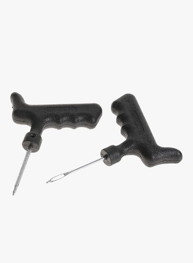 Car Tyre Puncture Repair Tool With Split-Eye Insert Needle Rasp - Image 2