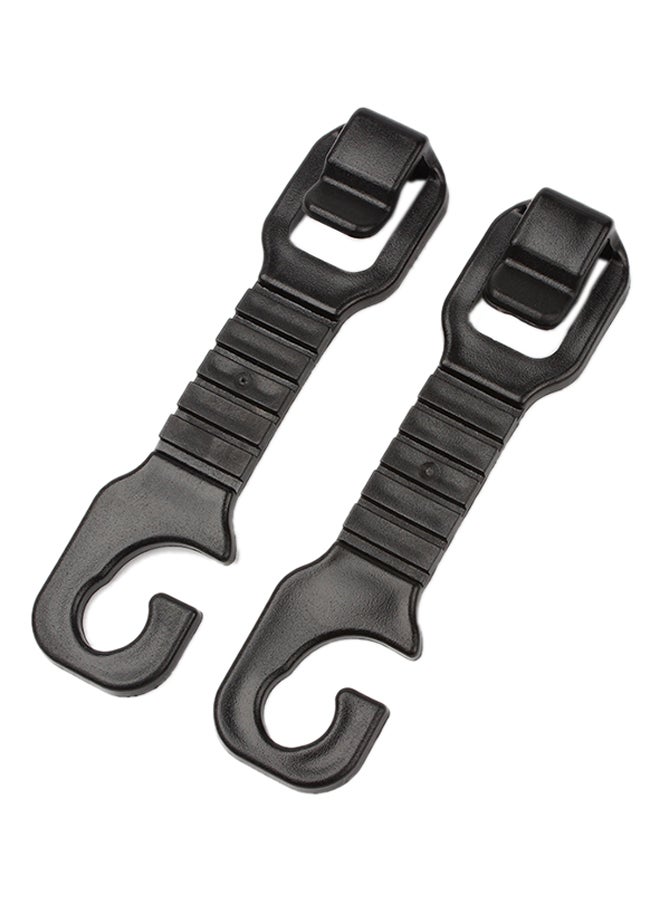 ZIQIAO 2-Piece Car Seat Headrest Bag And Coat Hanging Hook  - Image 2