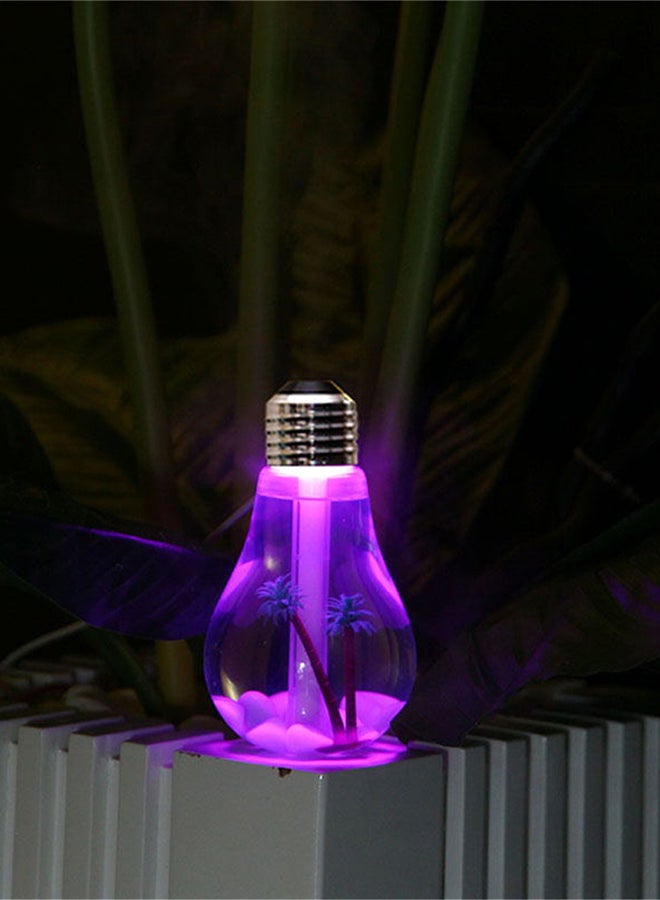 جهاز ترطيب الهواء مزود بمصباح USB ومصباح LED ليلي متعدد الألوان - Image 4